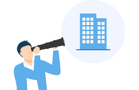 事務所のビジョンを描きたいイメージイラスト